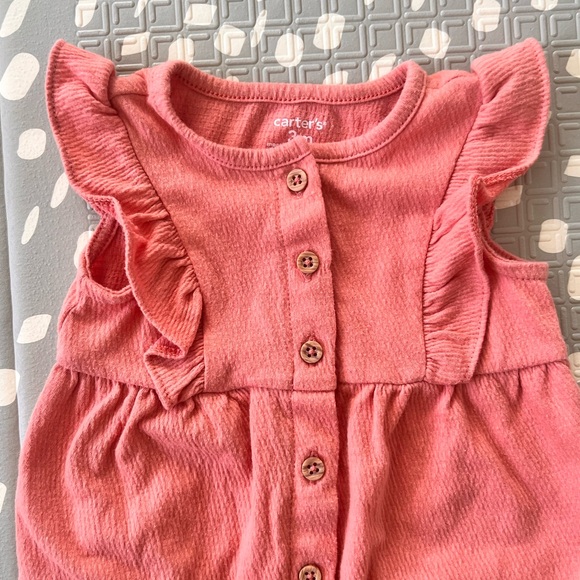 Carter's Pink Ruffled Baby Set - Picture 4 of 7